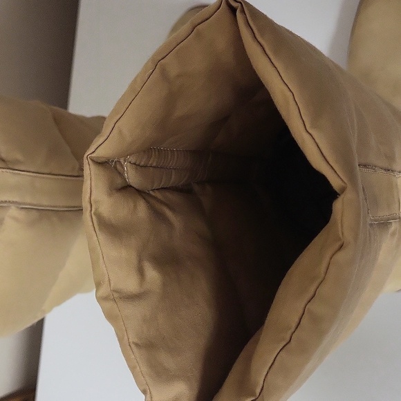 $Hostpick$Bama Lams vintage women's size 8wedge heel cream puffer high knee boot - Picture 4 of 17